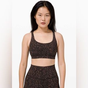 Lululemon Energy Bra - camo brown